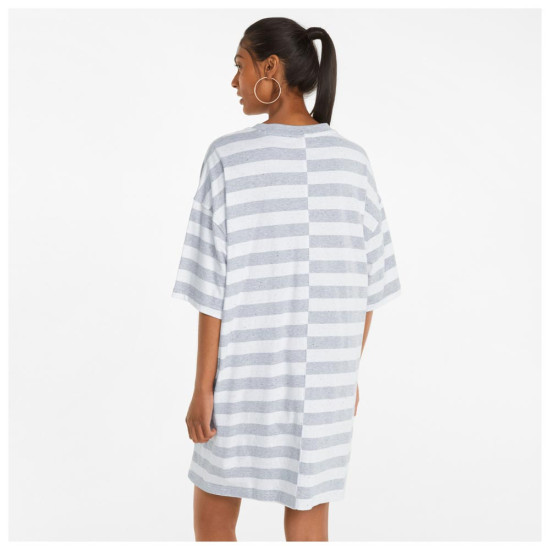 Puma Γυναικείο φόρεμα Stripe Tee Dress Puma Γυναικείο φόρεμα Stripe Tee Dress